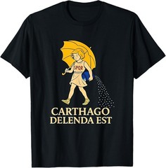 Carthago Delenda EST SPQR T-Shirt unisex T-Shirt