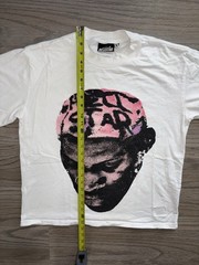 Hellstar Dennis Rodman Bad Boy White T-Shirt Mens Size (S) Streetwear Rap Skate