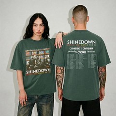 Shinedown Dance Kid Dance Act II Tour Shirt, Rock Band Concert Rperint T-Shirt