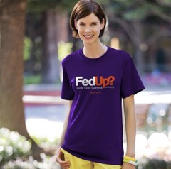 Fed Up? Men’s and Women’s Christian T-Shirt Small Let God Take Over Psalm 34:19