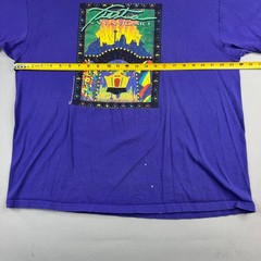Vintage Delta Unisex XL Purple San Antonio Texas Made In USA Fiesta 2002 T-Shirt
