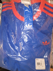 NEW MENS ADIDAS ORIGINALS CALIFORNIA 3 STRIPES TREFOIL SHIRT ~SIZE LARGE #KF353