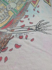 Liquid Blue Grateful Dead Vintage Tie-Dye Double-Sided Jersey Tee 2XL