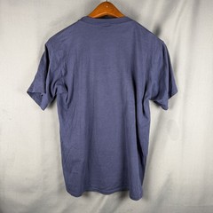 Vintage Single Stitch Velva Sheen T Shirt US Navy Dad USA Made Mens XL Blue