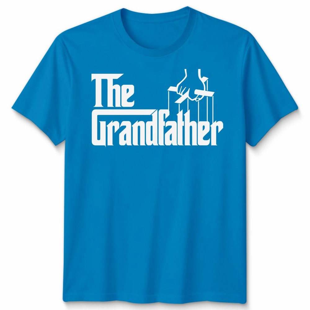 Grandfather The Godfather Parody Mens T Shirt Grandad Pops Dad Fathers