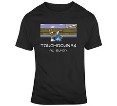 Married With Children Tecmo Parody Al Bundy Touchdown Tv Show Fan T Shirt