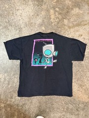 Vintage Invader Zim Gir “It’s not stupid it’s advanced” 2003 funny cartoon shirt