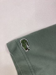 Lacoste Graphic T-shirt Men Size 3 Small Green Short Sleeve