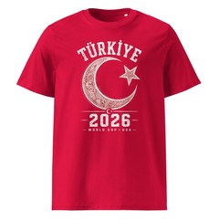 Turkey National Soccer Team T-Shirt Turkiye Milli Takim Pamuklu Forma