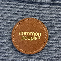 Common People Mens Minimalist Ottoman Textured T-Shirt Size M Closet Staple NWT