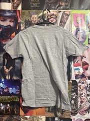 Aéropostale Men’s Gray V-Neck Short Sleeve Logo Jersey Cotton T-Shirt Size S