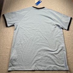 adidas Originals 3-Striped Trefoil T-Shirt Ash Blue/Black JY1371 Size XL NWT