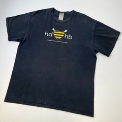 Honey Bees Shirt Men Large Heart Alive Help The Hive Haagen Dazs Party Core Go