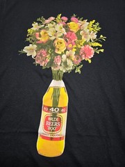 Beers Olde English Style Street Wear Malt Liquor T-SHIRT Size Large NWOT