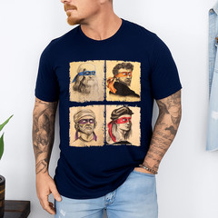 Humor Italian Artists T Shirt for Turtles Art Lovers T-Shirt