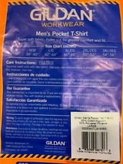 Gildan Men’s T-Shirts DryBlend WorkWear Tall Sizes W/Pocket 2-Pack XLTLT J5-12