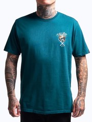 Sullen Men’s Octopus King Short Sleeve Premium T-shirt Tattoo Style Skull Tee