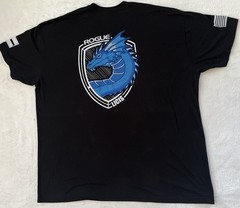 Rogue Fitness Shirt Mens 4XL Black Short Sleeve Gym Workout Training USA Made