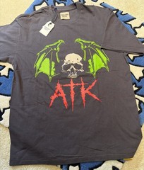 Gallery Dept Art That Kills ATK Skull Black Tee Size Small Brand New