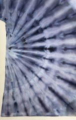 Hanes Handmade Ice Dye Unisex Adult T-Shirt Size Large Color Snow Maiden Tee NEW