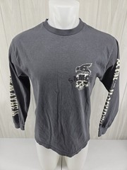 Sons of Anarchy Long Sleeve Gray T-Shirt Size Medium