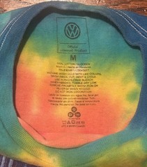 Volkswagen VW Bus Tie Dye T-Shirt – Men’s Medium – Official Licensed Product