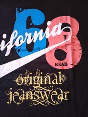 Fantastic Mens Big Size Black Brooklyn California 68 Tee – 2XL 3XL 4XL 5XL 6XL