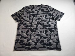 Puma T-Shirt Mens Large Black Gray Camouflage Short Sleeve Casual Activewear Top