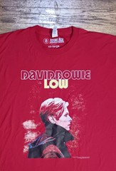 David Bowie Low t shirt NEW album cover classic guitar rock