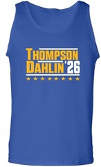 Tage Thompson Rasmus Dahlin Sabres Tank Top Shirt T-Shirt Adult Large