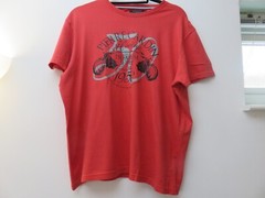 PIERRE CARDIN MANS RED 50 BIRTHDAY 100% COTTON JERSEY T.SHIRT TOP CHEST 40 – 42″