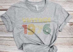 Vintage Comfort Tee Shirt Unisex Men Women Soft Feel Classic Style Gift