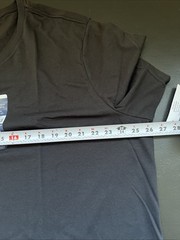 George Men’s Black V-neck Soft Short Sleeve Stretch T-shirt Size 2XL (50-52) NEW