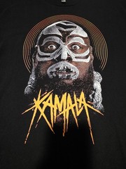 WWE Kamala the Ugandan Giant Black Soft T-Shirt Sz Large Excellent