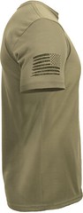 Coyote Brown AR 670-1 US Tactical T-Shirts Athletic Muscle Patch Loop Tee 3 Pack