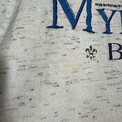Vintage Cal Cru Myrtle Beach Resort Gray Blue Short Sleeve T-Shirt Adult L/XL