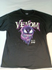 Marvel Venom We Are Venom Black Graphic T-Shirt Mens Large Cotton