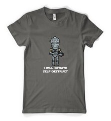 IG-11 I Will Initiate Self Destruct Mando Personalised Unisex Adult T Shirt