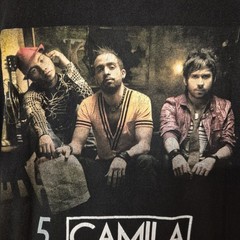 Anvil Camila Tour T Shirt Dejarte De Amar 2011 US Dates Double Sided Size Large