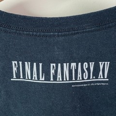 Square Enix Final Fantasy XV Shirt Mens 2XL Black Graphic Print Short Sleeve