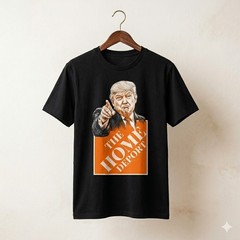 The Home Deport Trump Funny Political Graphic T-Shirt Tee – L022