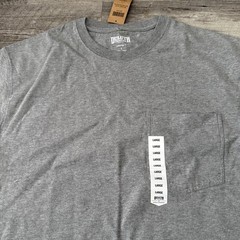Duluth Trading Longtail Pocket T-Shirt Mens L Standard Fit Short Sleeve Tee NEW