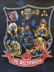Iron Maiden First 10 Years Shirt. Vintage 1990. Up The Irons!