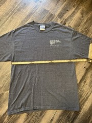 Vintage Hanes Heavyweight 50/50 T Shirt Gray Champion Adult L 42-44 Y2K