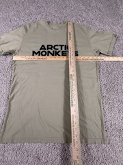 Arctic Monkey North American Tour Rock Green T-Shirt Size Medium New