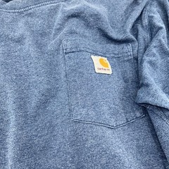 Carhartt Loose Fit Sz Large Lot Of 2 Green X 1 And 1 Blue Pocket Chest 48”