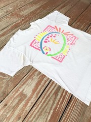 Vintage 80s Nature/Art T-Shirt Mens XL White Single Stitch Colorful Fish 1988