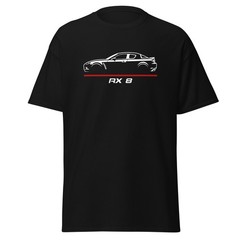 RX 8 Renesis Rotary High Revving Sport Coupe Stance Graphic Tee T-Shirt Gift