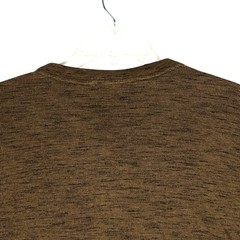 Rowm Shirt Mens XL Brown Long Sleeve Henley Thermal Pullover Casual Adult