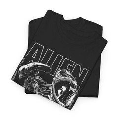 Alien Space Black Graphic Shirt Sci Fi Horror Retro Movie Unisex Tee Top